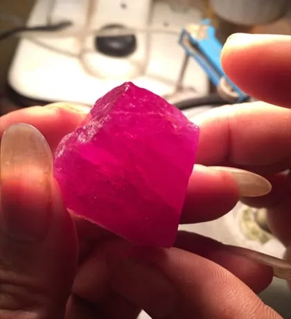 Tinh thể Ruby Lục Yên