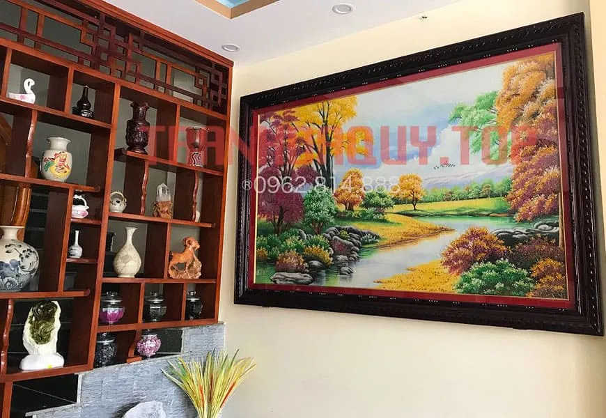 Tranh đá quý Lục Yên