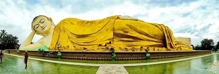 Ý nghĩa tượng phật nằm trong phong thủy