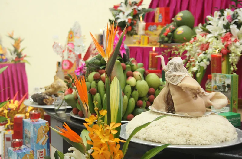 Cúng thổ địa và thần linh