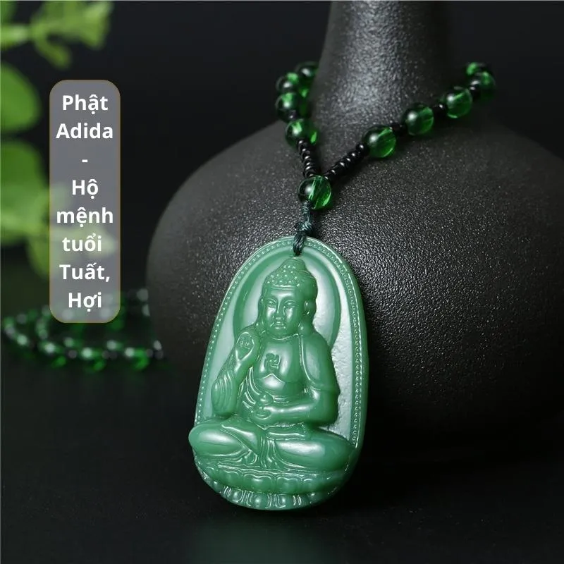 phật adida đá thạch anh