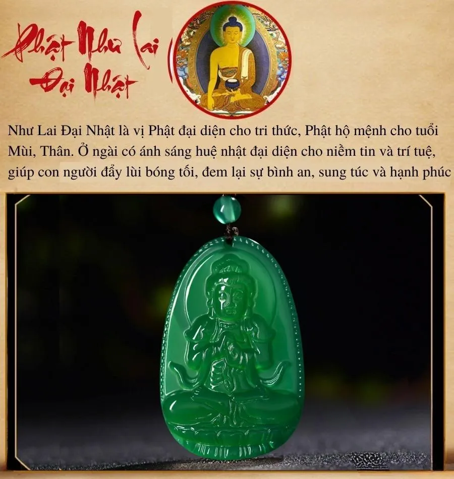phật như lai đại nhật xanh